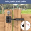 ADERTOS Self Locking Gate Gravity Latch Carbon Steel Auto Gate