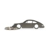 CarShape Stainless Steel Keyring Stuttgart-Zuffenhausen Sports Car 911 (1976) Car