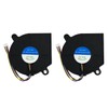 RugooSpink 2PCS Adventurer 5M/5M Pro Fan Hotend Heatsink Fan 5015