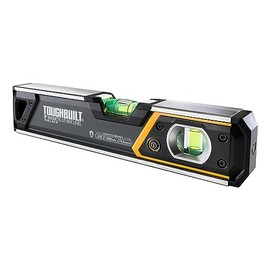 ToughBuilt - Nivel de caja magnética iluminada de 9 pulgadas (TB-H2-L-9LH-M)