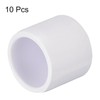 TOP-VIGOR 10Pcs 1/2 Inch PVC Pipe End Cap Fitting, PVC