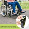 Wheelchair Wheel Covers 2 Pack - Dust proof Floor Protectors,