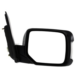 For Honda Pilot 2009-2015 Door Mirror Passenger Side | Power Glass | With Heated Glass | With Memory | w/Turn Signal Light | Paint To Match | Replacement For HO1321249 | 615343161747, 76200SZAA33ZA