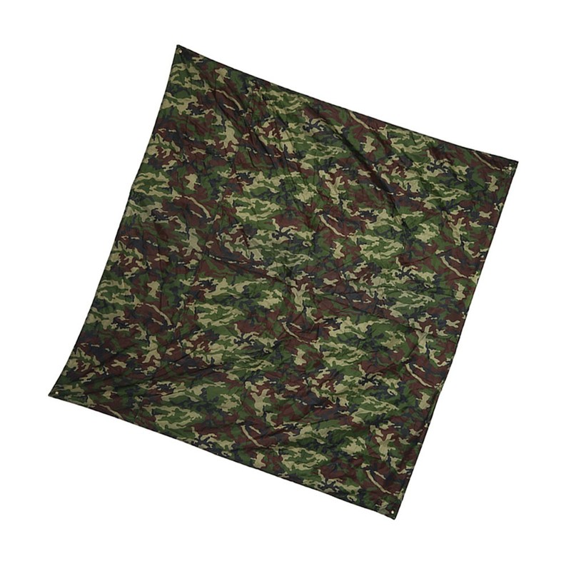 Camouflage Outdoor Portable Lightweight Rainproof Mat RainTent Tarp Shelter (3*2.9m)