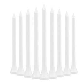 83mm 3 1/4" White Wooden Golf Tees Large Big Tee Pegs Biodegradable XL Pack of 100