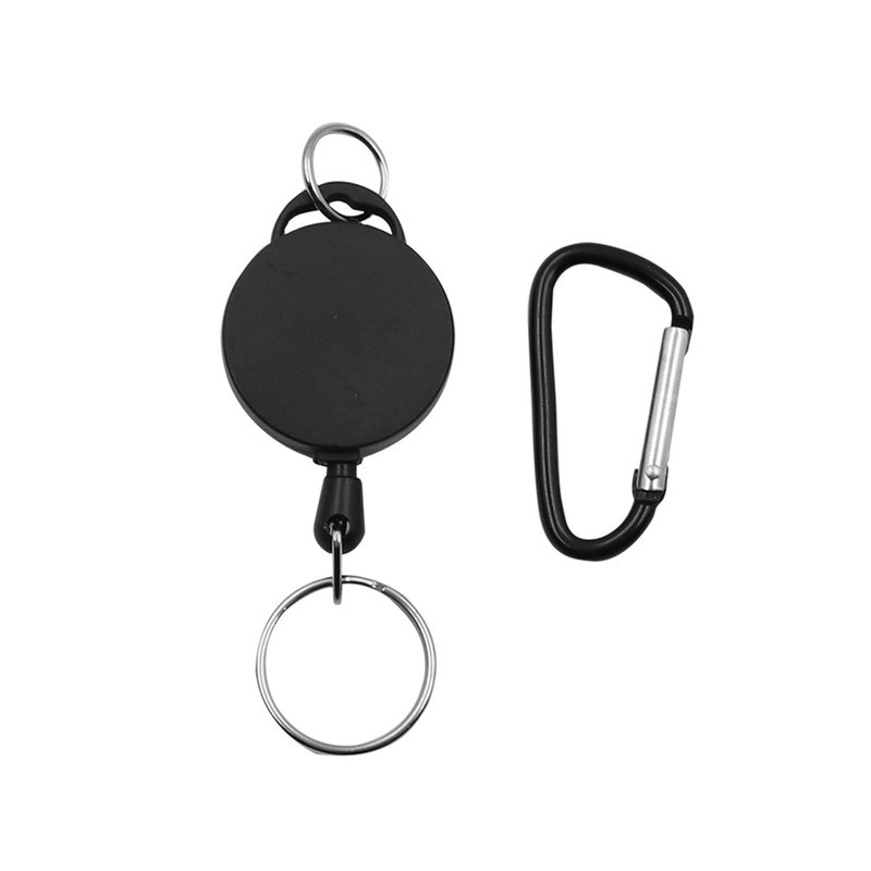 Roontin Retractable Badge Reels - Heavy Duty Extendable Key Chain