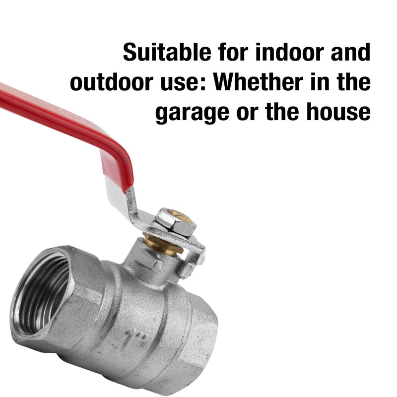 Gardena Ball Valve: Outlet Valve for Indoor and Outdoor Use,