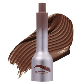 Microblading Eyebrow Pen – Glossier Brow Flick, 4D Eyebrow Pencil with Angled Brush & Dip, Waterproof & Long Lasting, Quick Drying Liquid Brow Brush for Women