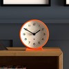 NEWGATE® M Mantel Echo desk clock | Modern round design
