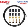 Famex Ride Zoom Hydraulic Brake Hose Kit, Bike Disc Brake