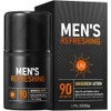 Sunscreen for Men SPF 90+, Mens Moisturiser Face with UVA/UVB