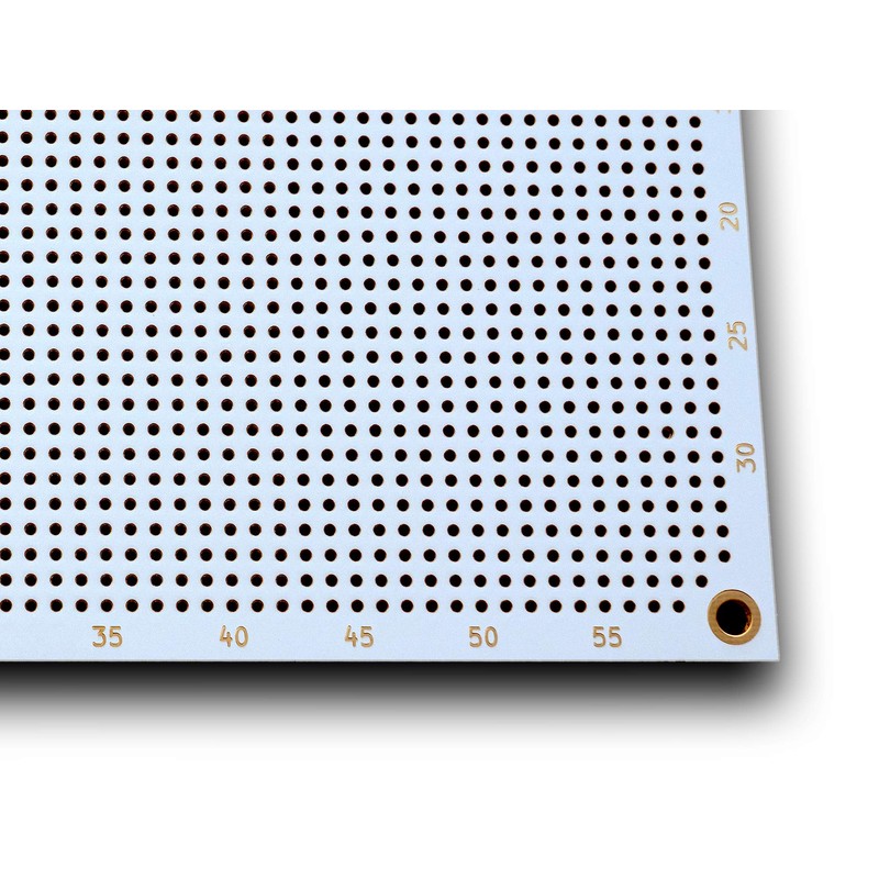 Premium Perforated Grid Board (Pack of 3) | Single Sided