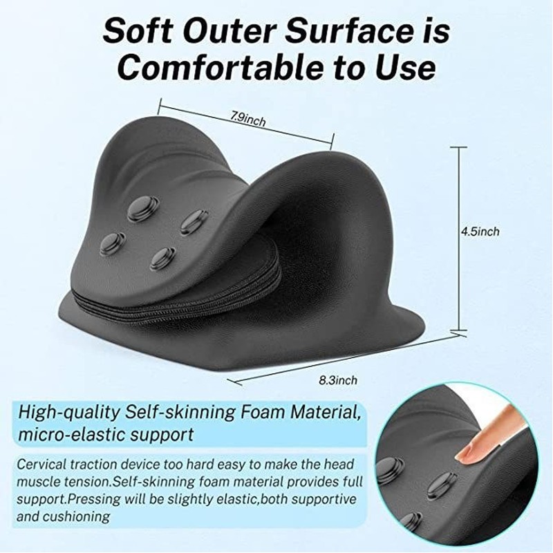 Neck Cervical Traction Device Pillow Multifunctional Tension Relief Muscle Relaxation