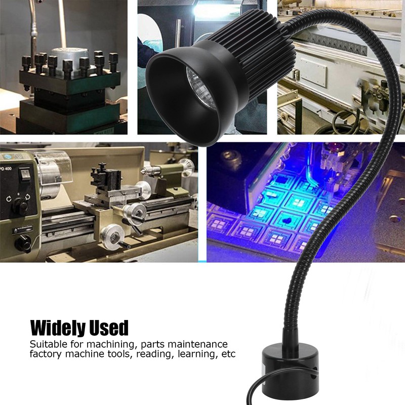 7W LED Work Light Magnetic Base Flexible Gooseneck Sewing Machine
