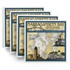 Lantern Press Narragansett Bay, Rhode Island, Nautical Chart (Absorbent Ceramic
