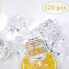120 x 20 mm Artificial Ice Cubes, Crystal Clear Imitation