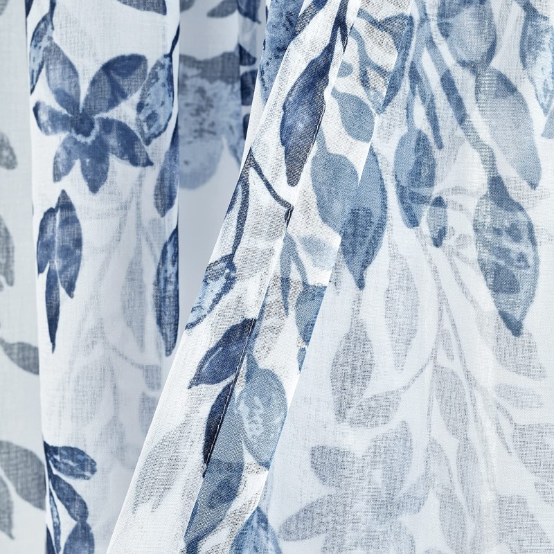 Lush Decor Tanisha Curtains - Sheer Window Panel Set -