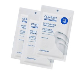Zero gravity chair 3-Set by Real Barrier Cerabase Moisturizing Cream Mask 23ml Hyaluronic Acid Skin Hydration Moisture Nourishing Skin Barrier Suitable for All Skin Types Dry Skin Oily Skin Inner Dryness High Moisture Vegan Sheet / 3세트 바이 리얼베리어 세라베이스 모이스