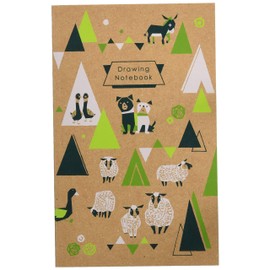 Kokuyo KE-SP9-2 Notebook, Drawing Notebook, A5 Transformation, Plain