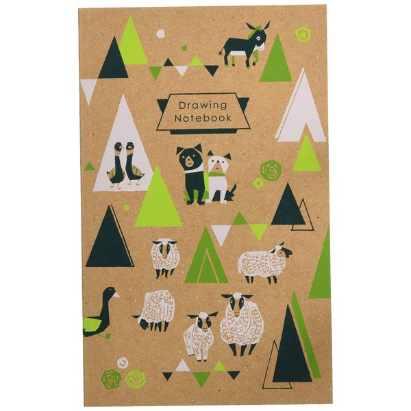 Kokuyo KE-SP9-2 Notebook, Drawing Notebook, A5 Transformation, Plain