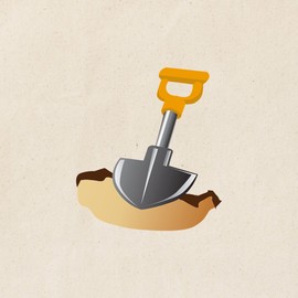 CafePress Landscaping Spade Gardening Tool Tote Bag Reusable Natural Beige Canvas Shopping Bag