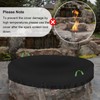In Ground Fire Pit Cover,Large Round Built In Stone Fire