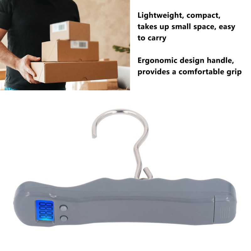 Luggage Scale 50KG 3 Units LCD Backlit Display High Accuracy