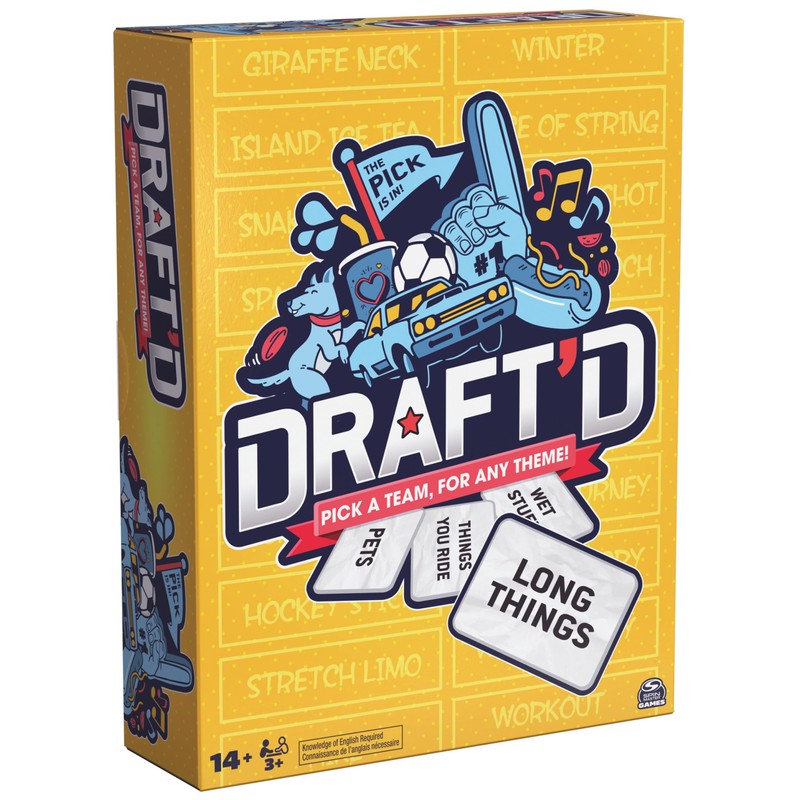Draft’d, a Drafting Game for Everyone, Party Game, Night Game