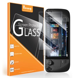 Benazcap Benazcap [2 Pack] Steam Deck Screen Protector 7 Inch 2021 Release, 9H Tempered Glass Film Easy Installation/Anti-Scratch/HD Clear for Steam Deck New Version