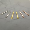 6 esptulas de metal para el cuidado de la piel,