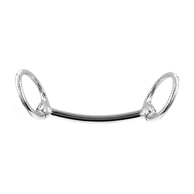 Equine Smile ES0095 Olive Head Bar Bit Stainless Steel Pony