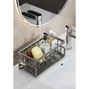 Uwenkjie kitchen sponge holder，kitchen sink caddy，sponge holder for kitchen sink，Sink