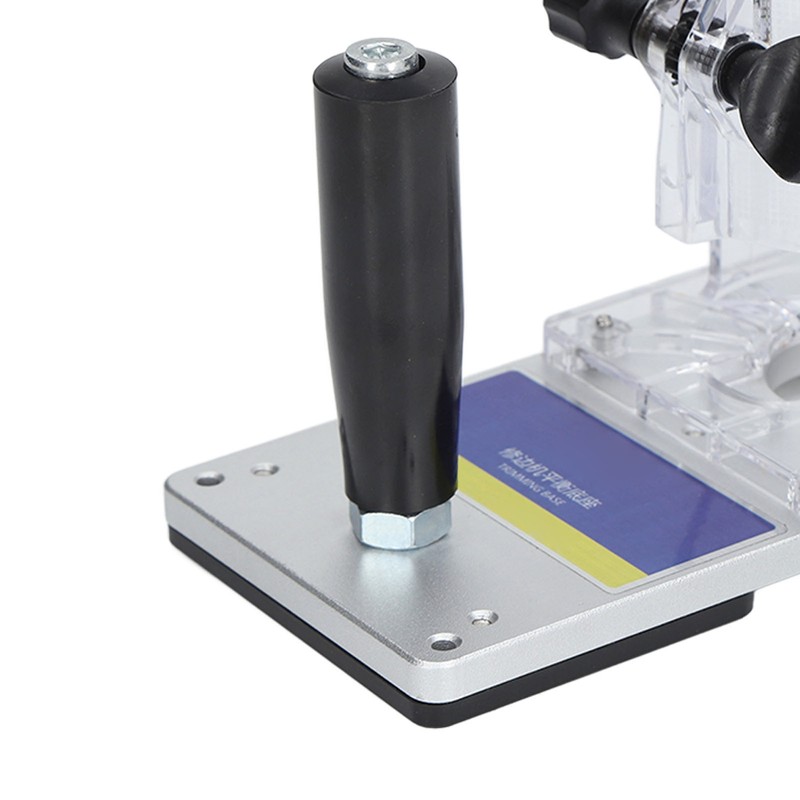 Woodworking Trimmer Router Base Plastic Transparent Standard Professional Woodworking Trimmer