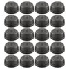 3/4" Industrial Pipe Fitting Caps - Home Expert 20 Pack