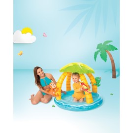 Intex 58417EP Tropical Island Baby Toddler Pool | 40" x 34"