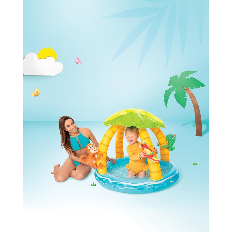 Intex 58417EP Tropical Island Baby Toddler Pool | 40" x