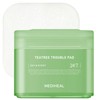 MEDIHEAL Teatree Trouble Facial Toner Pads with Tea Tree &