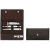 Zwilling J.A. Henckels Manicure Classic 4 Piece Snap Case Brown