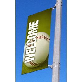 Signworld 18" Street Light Pole Banner Bracket Hardware