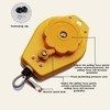 Retractable Spring Pull, 0.5-1.5 kg Spring Pull Screwdriver Hanging Wrench