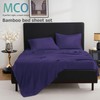 MCO Breathable Bed Sheets Set - Rayon Derived from Bamboo