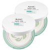 AHC Safe-On Mild Sun Cushion SPF50+ PA++++, 25g, 2 pieces / AHC 세이프온 마일드 선쿠션 SPF50+ PA++++, 25g, 2개