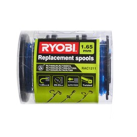 Ryobi Line Trimmer Spool and Line - 3 Pack - RAC1211