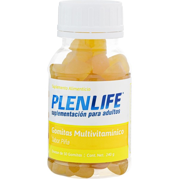 PLENLIFE - Multivitamínico en Gomitas - Suplemento sin Azúcar Sabor