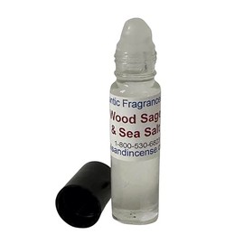 Atlantic Fragrances WOOD SAGE & SEA SALT (For Women) Premium Quality Perfume Oil IMPRESSION 10 ML Roll-on bottle
