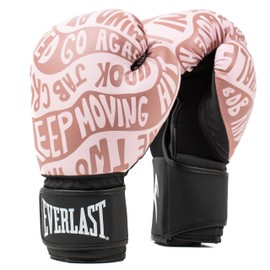 Everlast Unisex - Adult Boxing Gloves Spark Glove Training Gloves, Pink/Gold Motifs, 12 oz