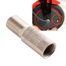 Scooter Accessories, Motor Extended Inflation Valve Sturdy Extend Inflatable Valve Suitable for M365/Pro Scooter Front Wheel Motor Inflatable Air Nozzle (25mm)