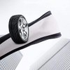 Premium Leather Steering Wheel Cover Compatible with Toyota Tacoma 4Runner