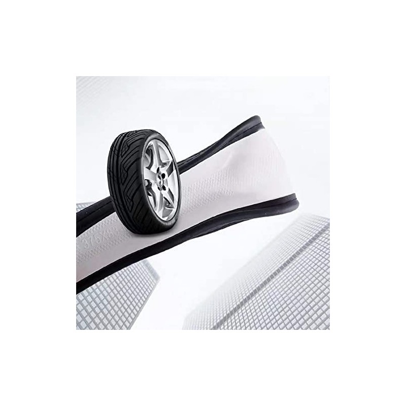 Premium Leather Steering Wheel Cover Compatible with Toyota Tacoma 4Runner