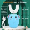 Automatic Toothbrush Cartoon Modeling Electric Toothbrush With UShaped Head for